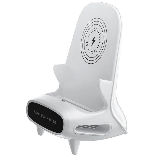 Soporte para teléfono con carga inalámbrica